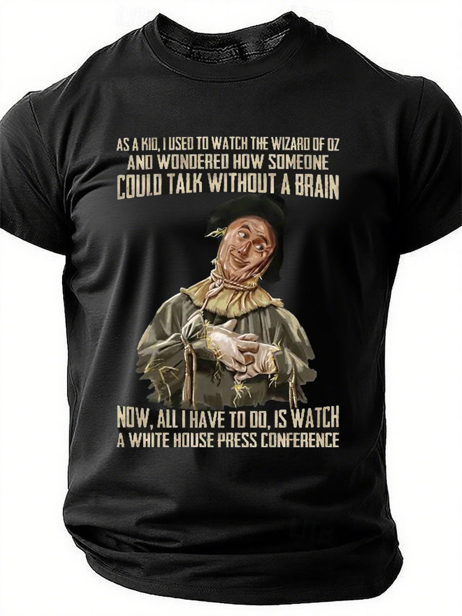 Cotton All I Have To Do Text Letters Casual Loose T-Shirt