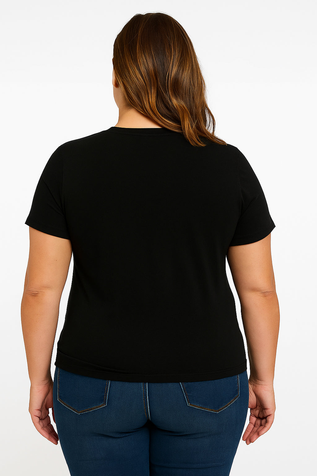 MY Kids Laugh Becuase They Think i'm Crazy Letter Printed Women Plus Size T-Shirt