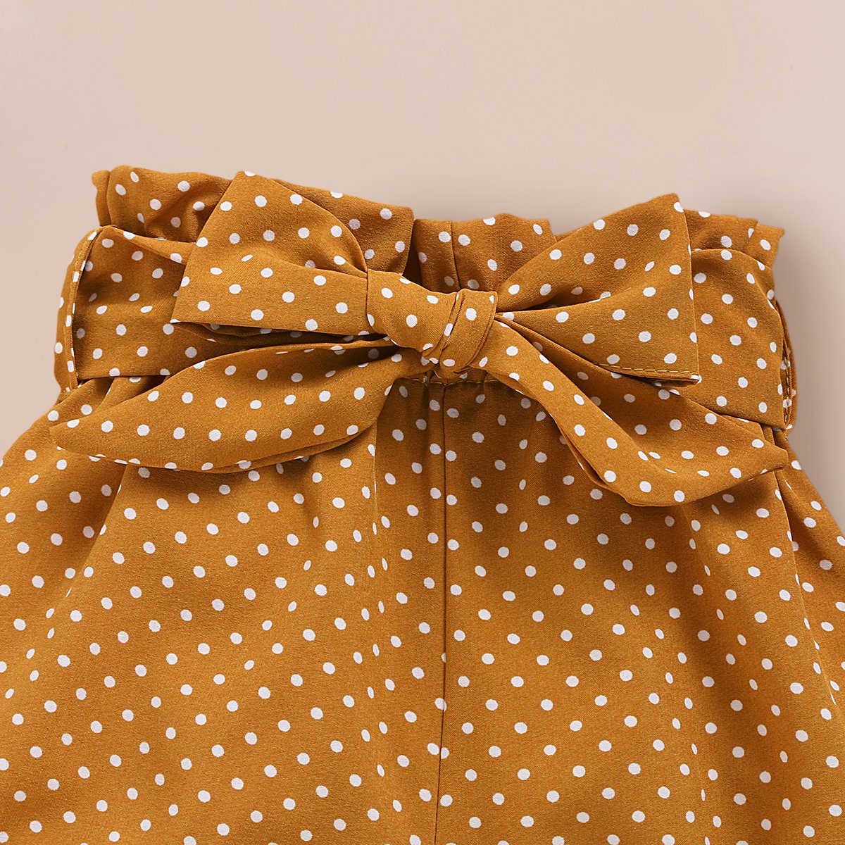 "Isn't she lovely" Polka Dots Printed Baby Set