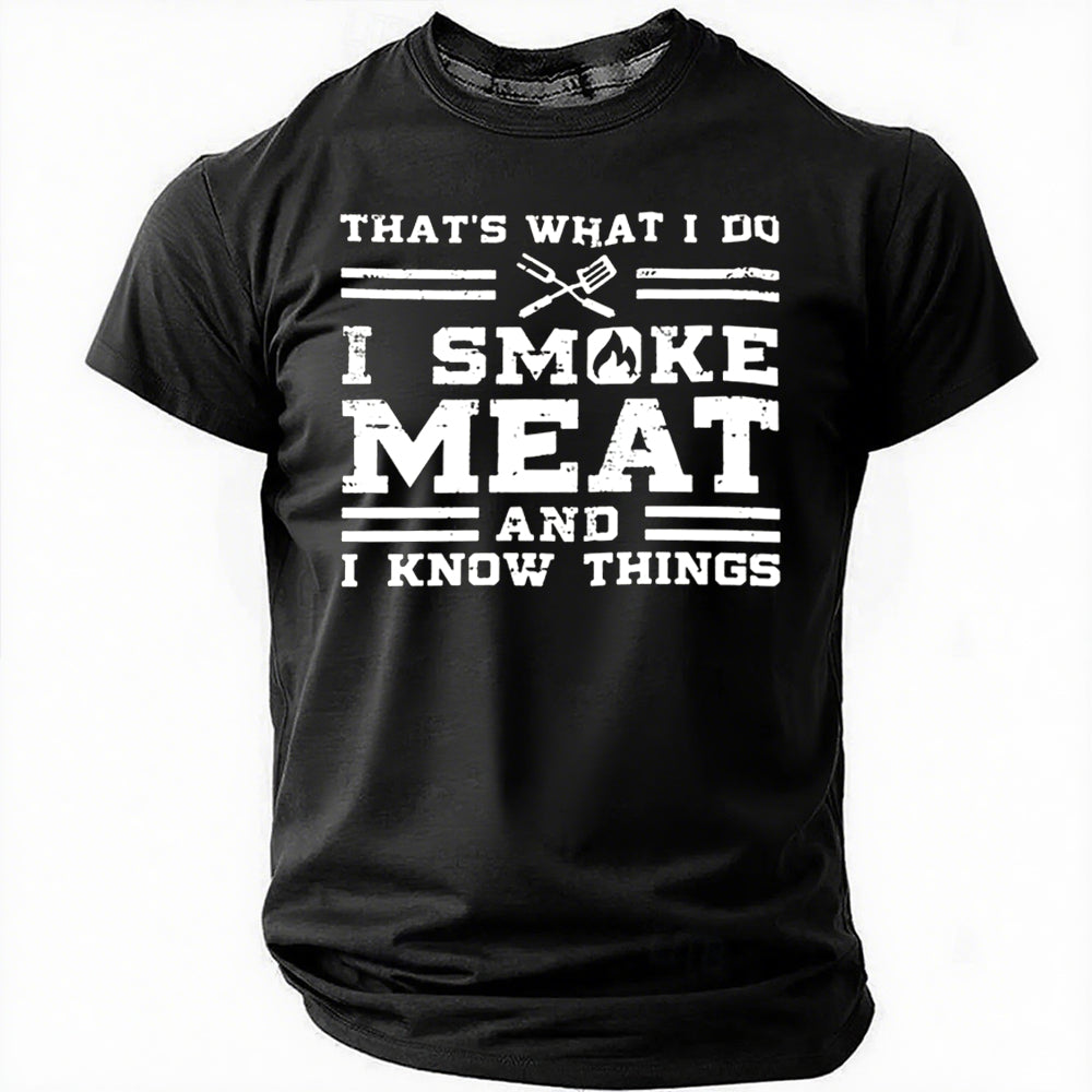 That's What I Do Print Men Slogan T-Shirt