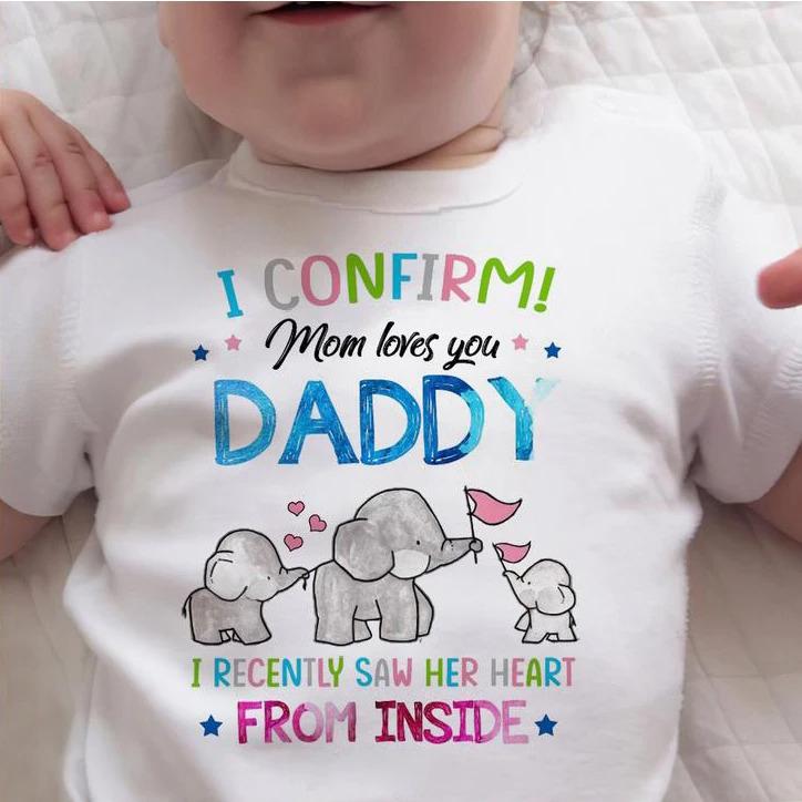 Cartoon Elephant Printed Baby Romper