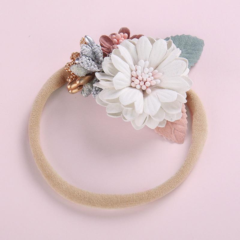 Lovely 3D Floral Printed Baby Headband