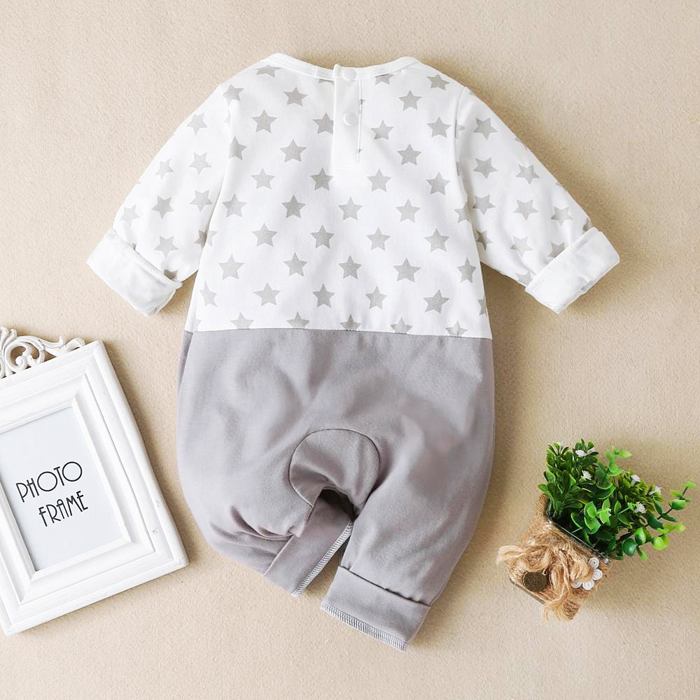 Elephant Printed Star with All – Over pumapat Jumpsuit
