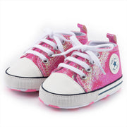 Lovely Allover Sequins Non-Slip Baby Shoes