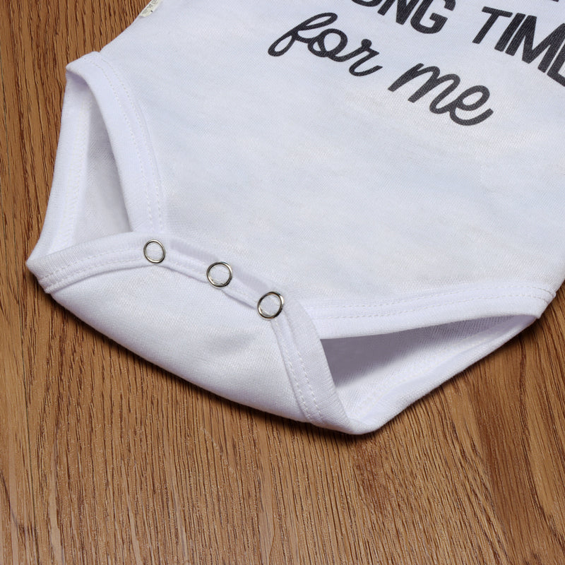 "Grandma Has Waited A Long Time For Me" Baby Romper