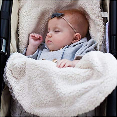 Baby Girls Boys Wrap Swaddle Blankets Knit Sleeping Bag